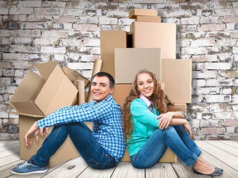 Removal team helping with a home move in Ham