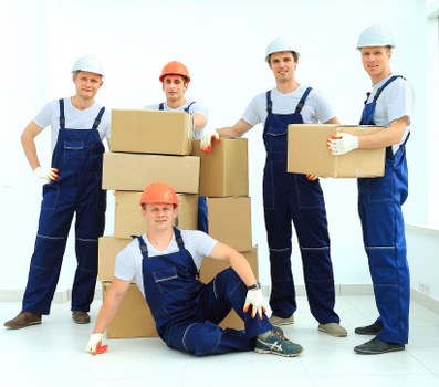Commercial moving van service for businesses near Ham