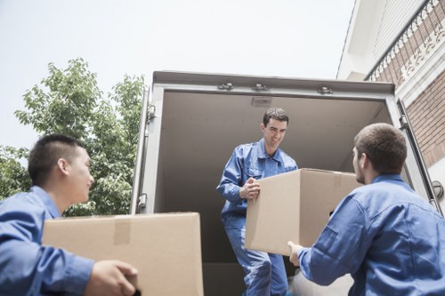Local man with a van service loading furniture in Ham