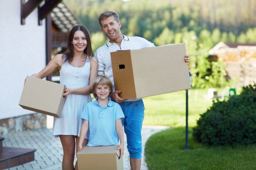 Office relocation support for a small business in Ham